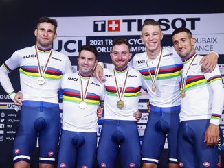 ciclismo pista quartetto