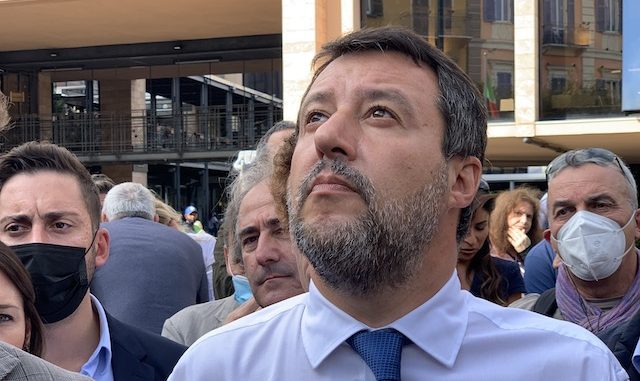 varese Matteo Salvini elezioni 2021