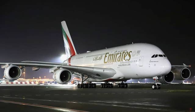 Malpensa Dubai emirates a380