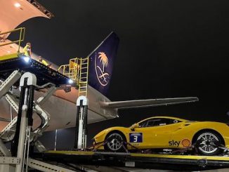 malpensa ferrari saudia cargo