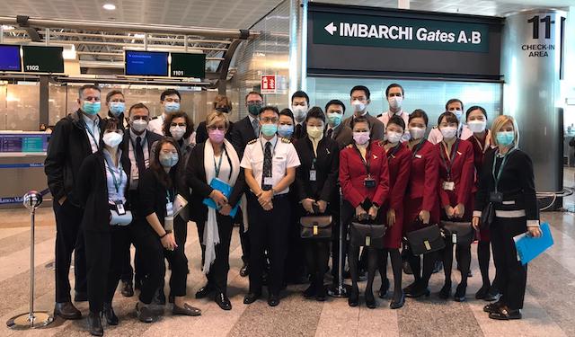 Malpensa Hong Kong Cathay Pacific -