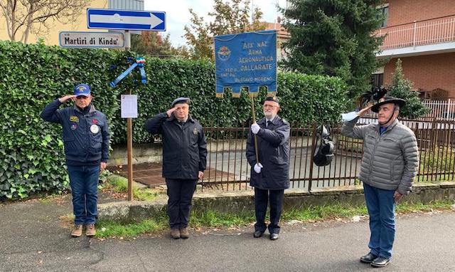Gallarate cardano martiri kindu