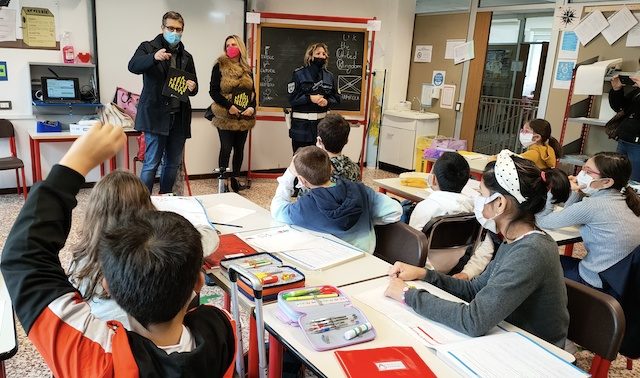 Gallarate sicurezza stradale scuola