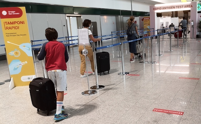 Malpensa variante omicron covid