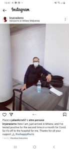 adams malpensa covid