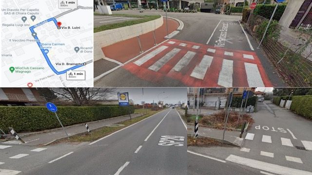 cassano ciclabili rotonde police