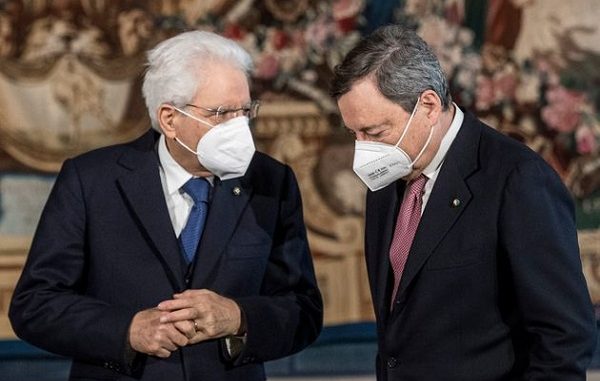 draghi mattarella quirinale