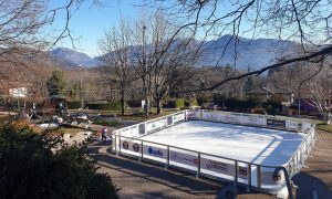 Varese natale ghiaccio