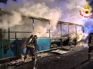 gallarate autobus incendio pedemontana