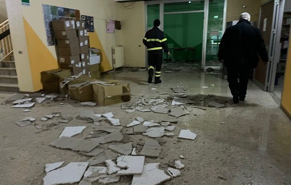 villacortese scuola allagamento opere