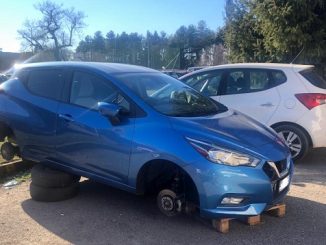 legnano furti pneumatici automobili