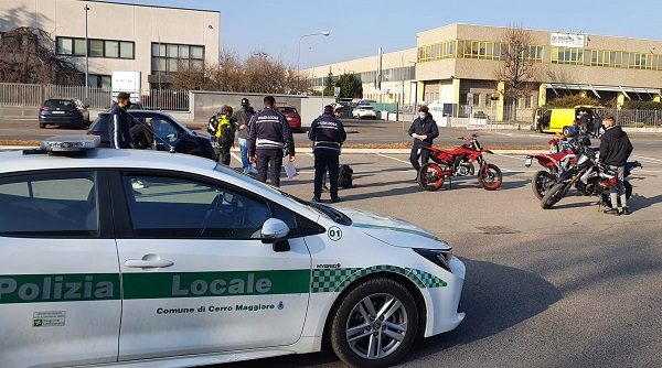 cerromaggiore moto carabinieri polizialocale