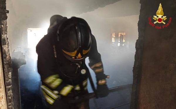 Monteviasco incendio abitazione