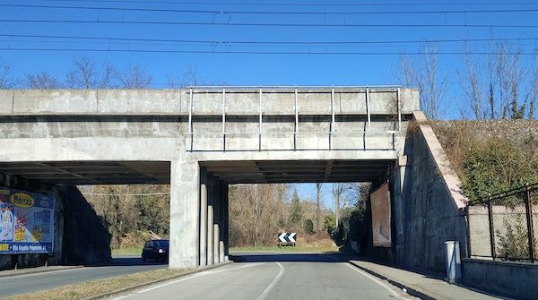 Gallarate sottopasso via Bolivia