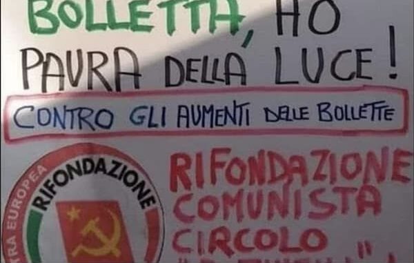 Cassano Magnago rifondazione comunista