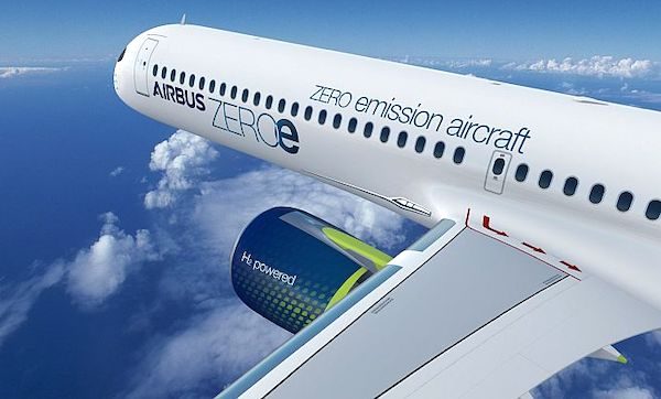 Malpensa aerei idrogeno Airbus
