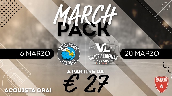 Pallacanestro Varese March Pack