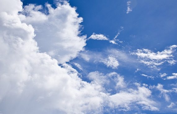 nuvole nevischio bel tempo