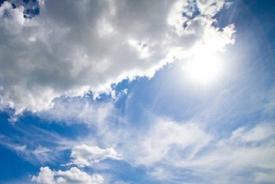 sole weekend cielo coperto