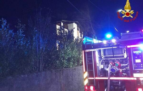 Cittiglio incendio abitazione