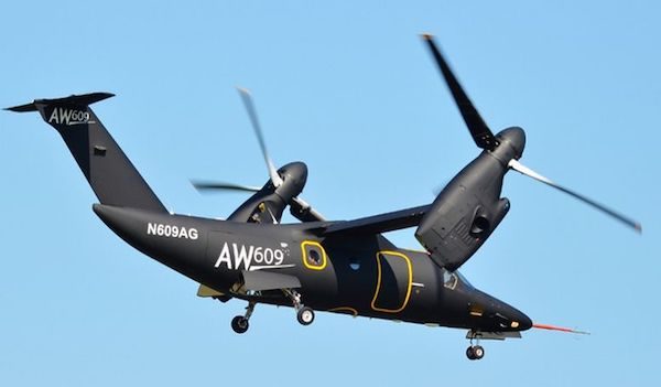 Vergiate leonardo convertiplano aw609
