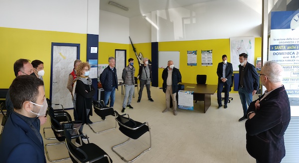 Cassano lega sede vandali