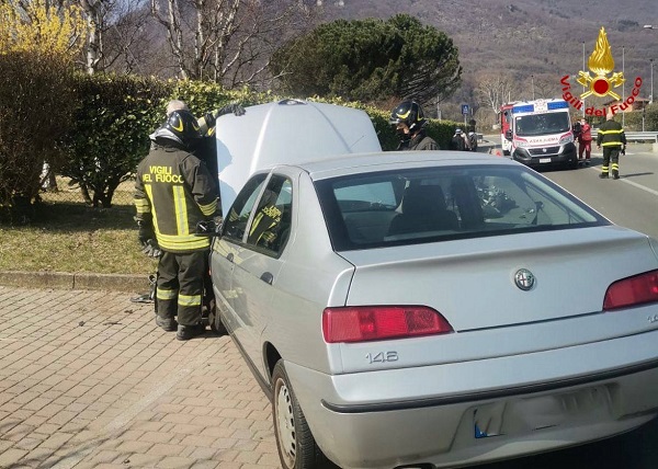 bisuschio incidenti stradali vigili fuoco