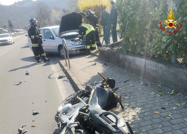 bisuschio incidenti stradali vigili fuoco