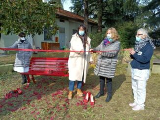 busto donne panchina rossa