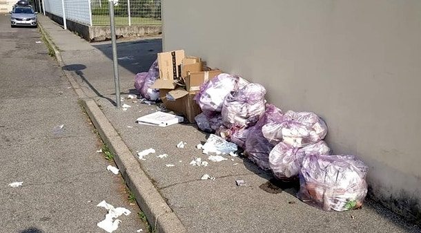 Gallarate abbandono rifiuti sanzioni