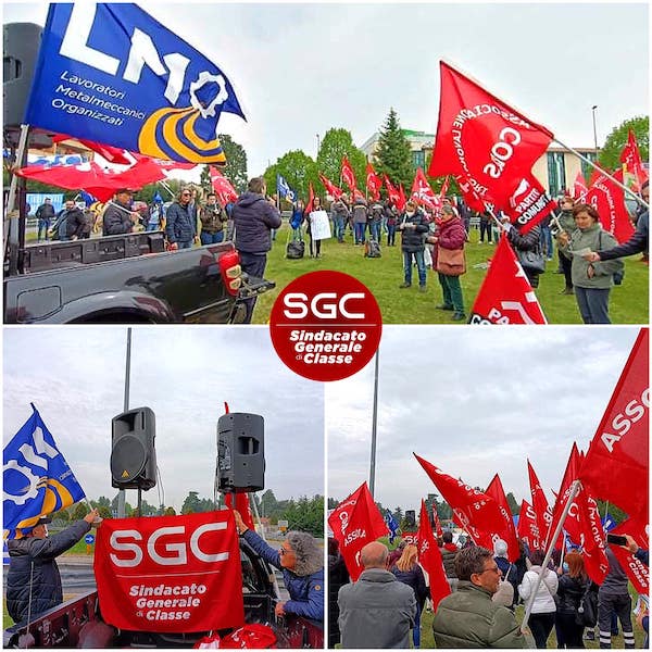 Solbiate caserma manifestazione guerra