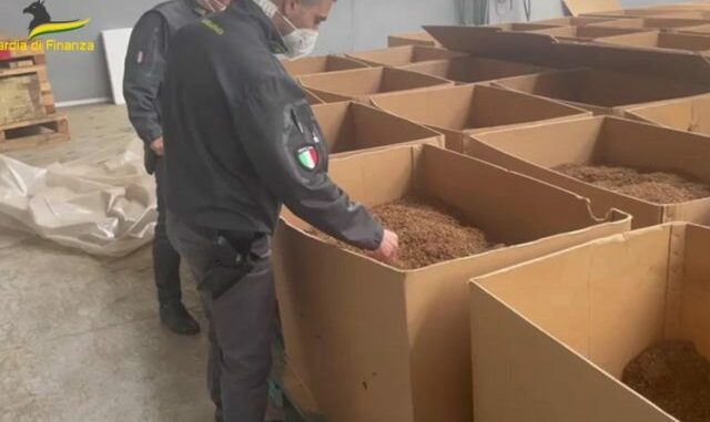 bernate ticino sigarette contrabbando