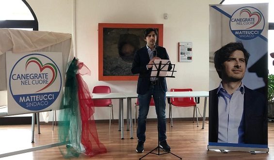elezioni canegrate centrodestra candidato matteucci