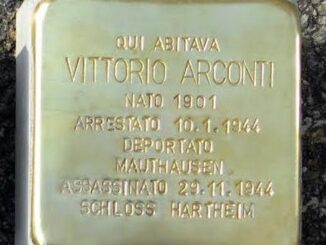 Gallarate arconti pietra inciampo