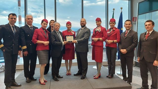malpensa turkish airlines 50 anni