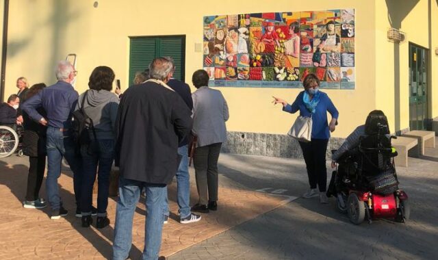 cassano mosaico piazza mercato