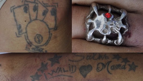 Lonate cadavere 336 tatuaggi