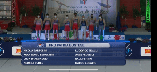 ProPatria Ginnastica Finale Napoli