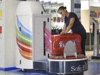 Malpensa avvolgimento bagagli trawell