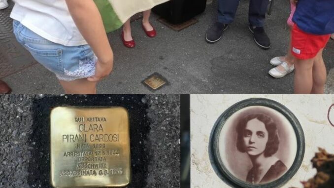 gallarate pietra inciampo clara cardosi