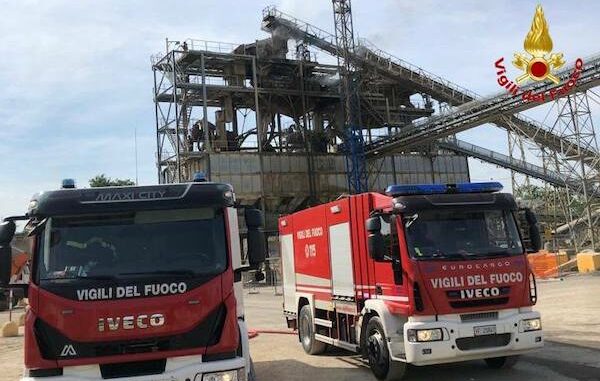 gorla minore incendio cava
