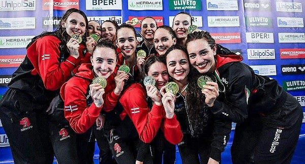 Busto Nuoto Sincro Assoluti