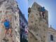 Gallarate parete arrampicata piazza