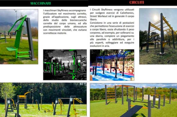 Gallarate palestra outdoor pradisera
