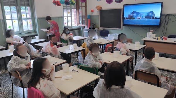 Albizzate scuola chimica Lamberti