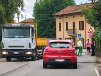 Sesto calende incidente ciclista