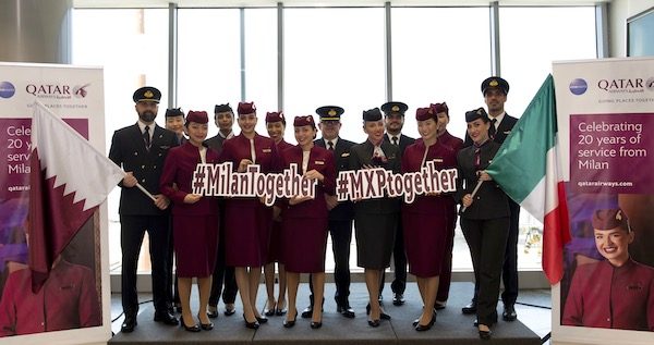 Malpensa doha Qatar airways