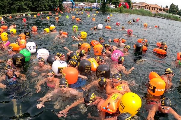 Italian Open Water Tour a Vulcano: grande entusiasmo degli