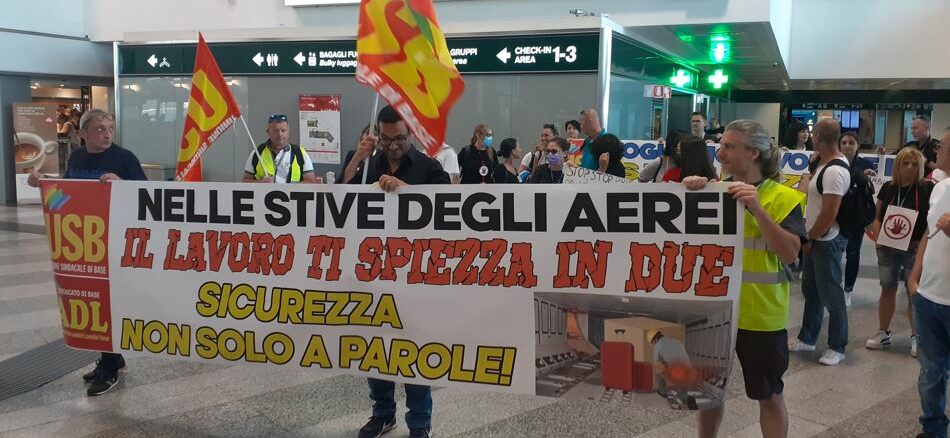 malpensa presidio sicurezza lavoratori