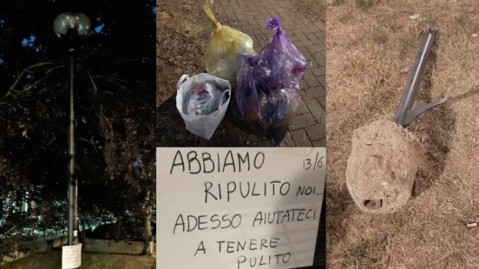 samarate schiamazzi rifiuti rivolta residenti